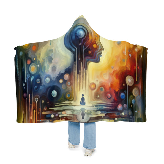 Reflective Oneness Healing Snuggle Blanket