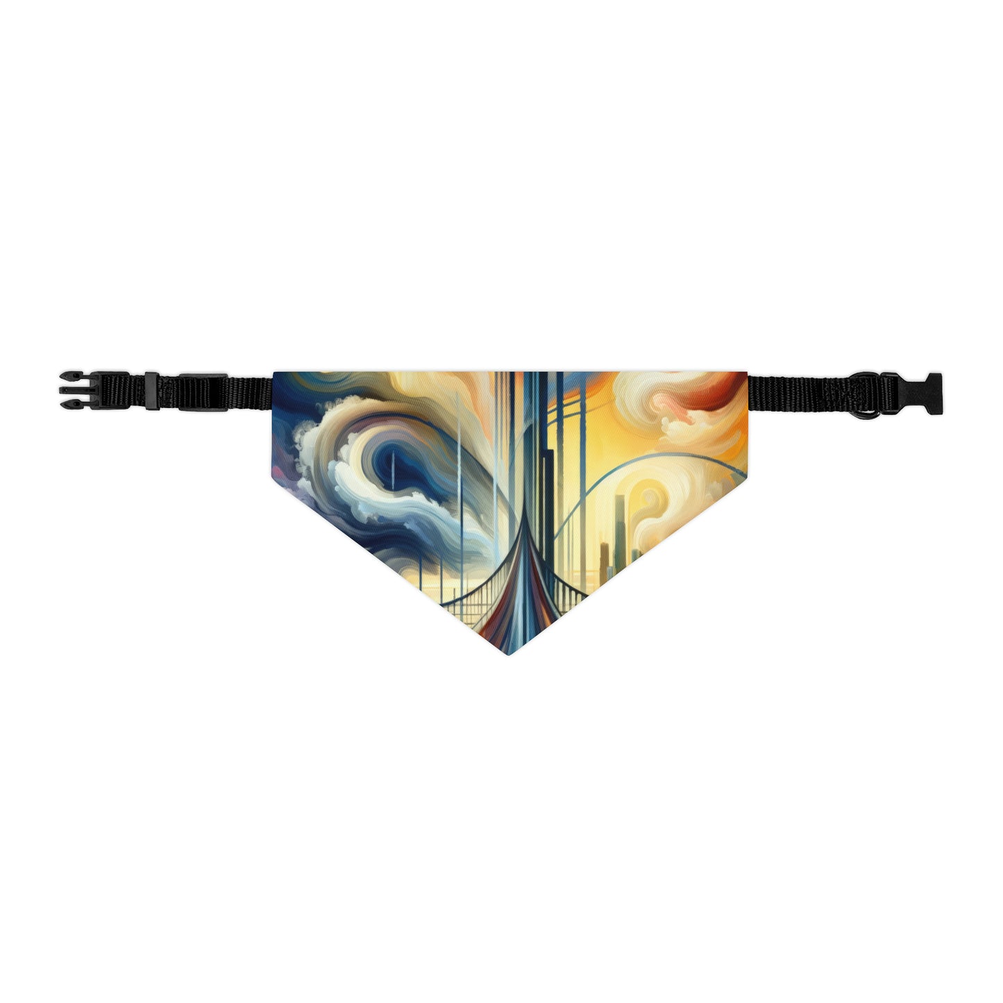 Conscious Bridge Tachism Pet Bandana Collar