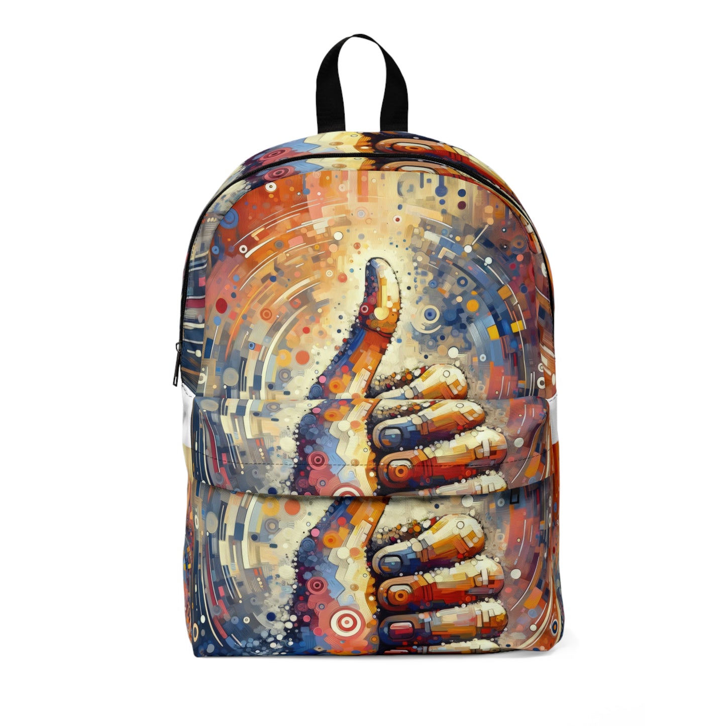 Digital Gratitude Nod Unisex Classic Backpack