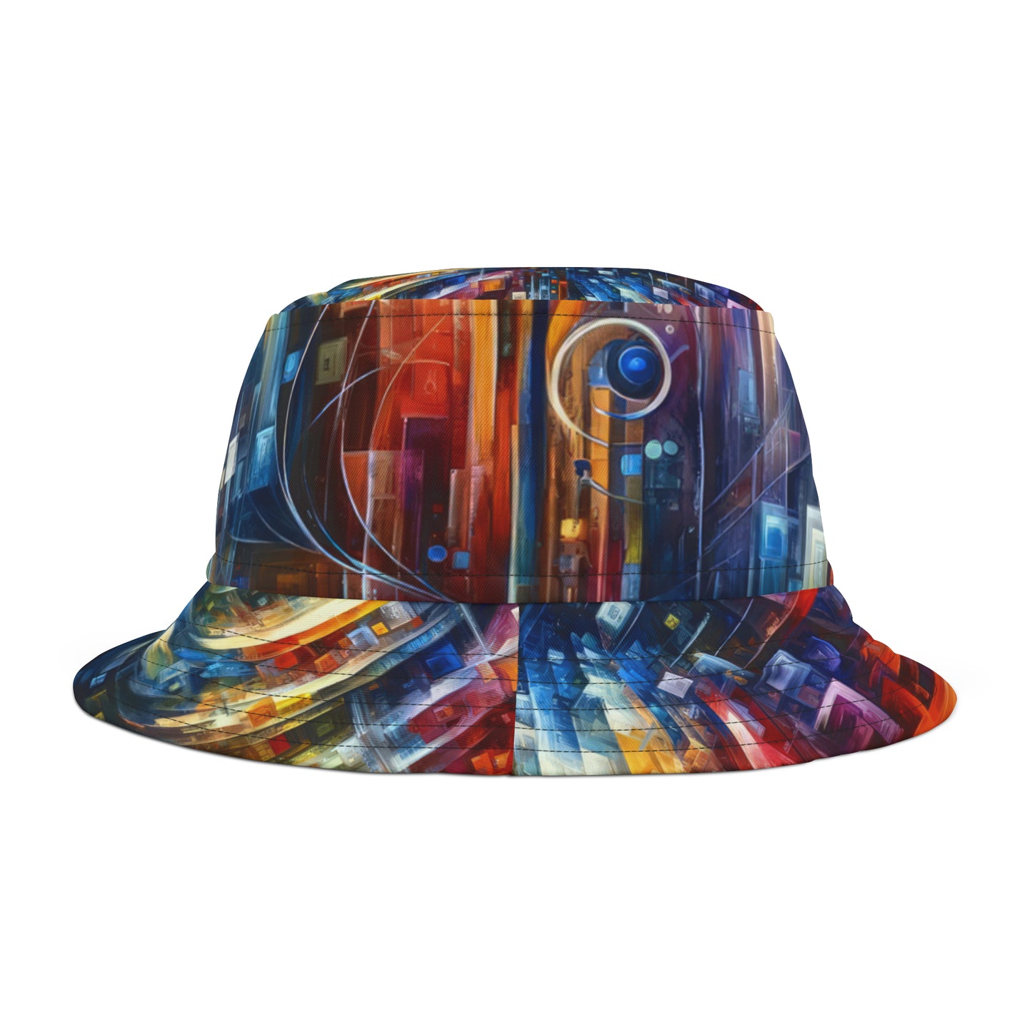 Symphonic Glass Resonance Bucket Hat (AOP)