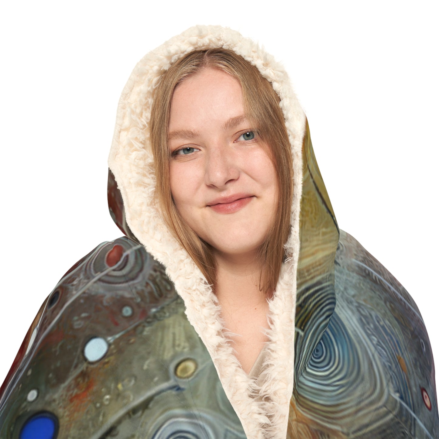 Awakenings Interconnectedness Tachism Snuggle Blanket