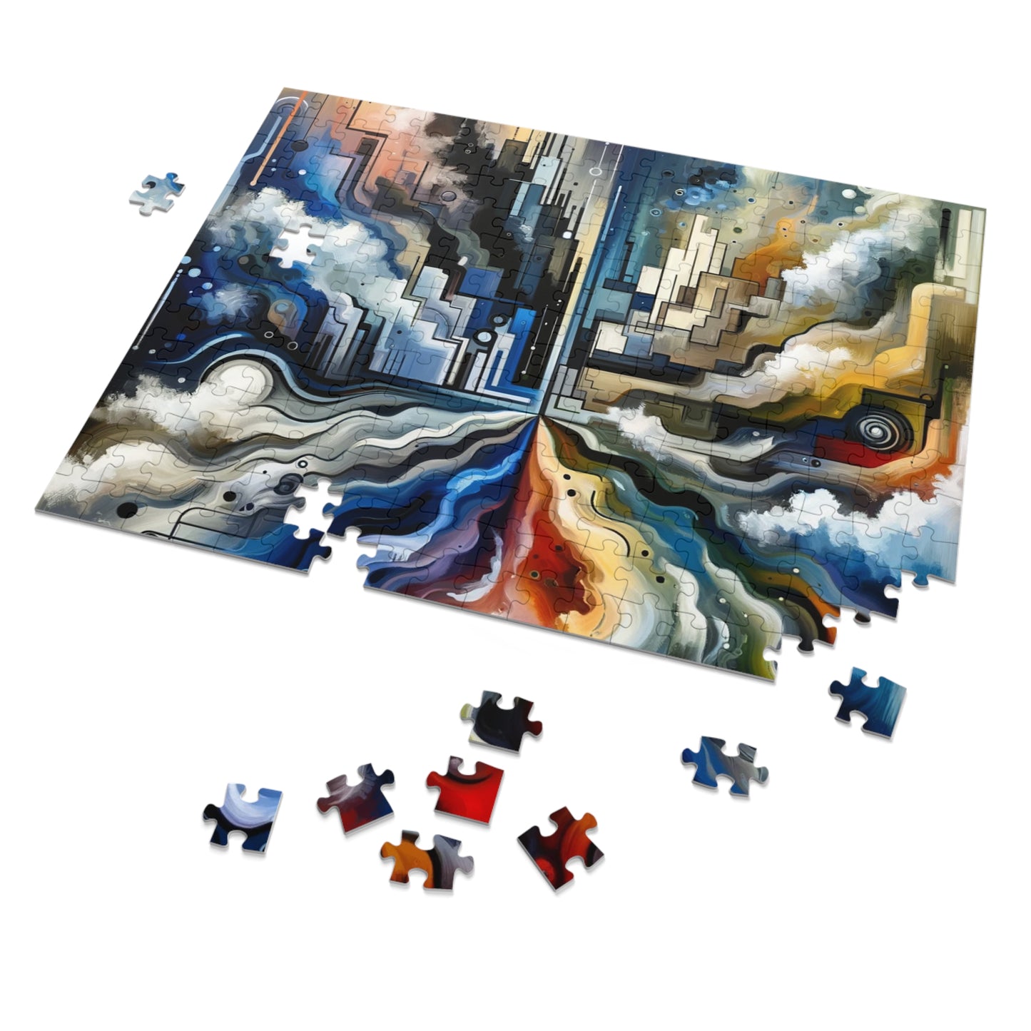 Digital Divide Navigation Jigsaw Puzzle (30, 110, 252, 500,1000-Piece)