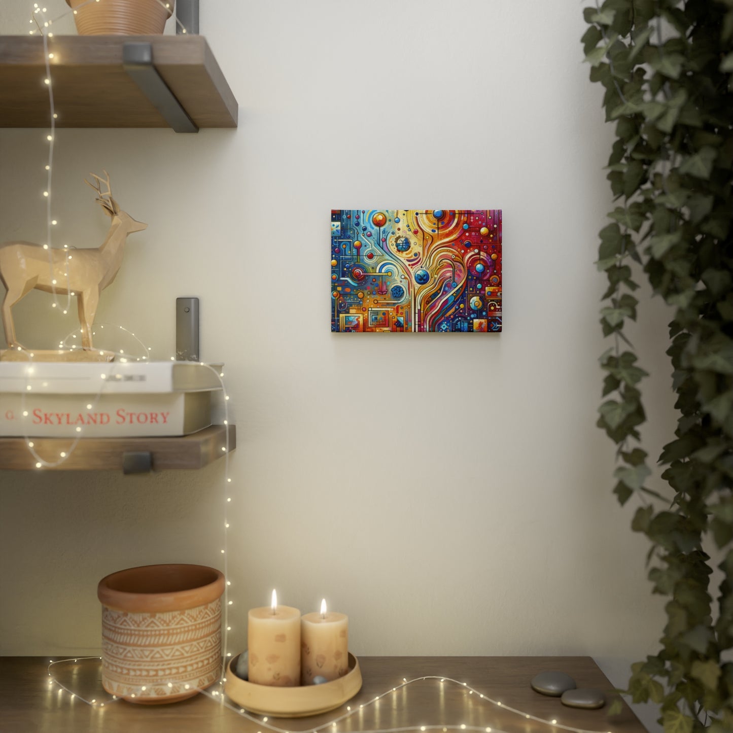 Supportive Divided Empathy Canvas Photo Tile