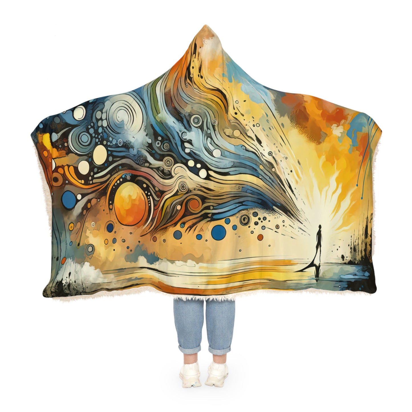 Intentional Awakening Reflection Snuggle Blanket