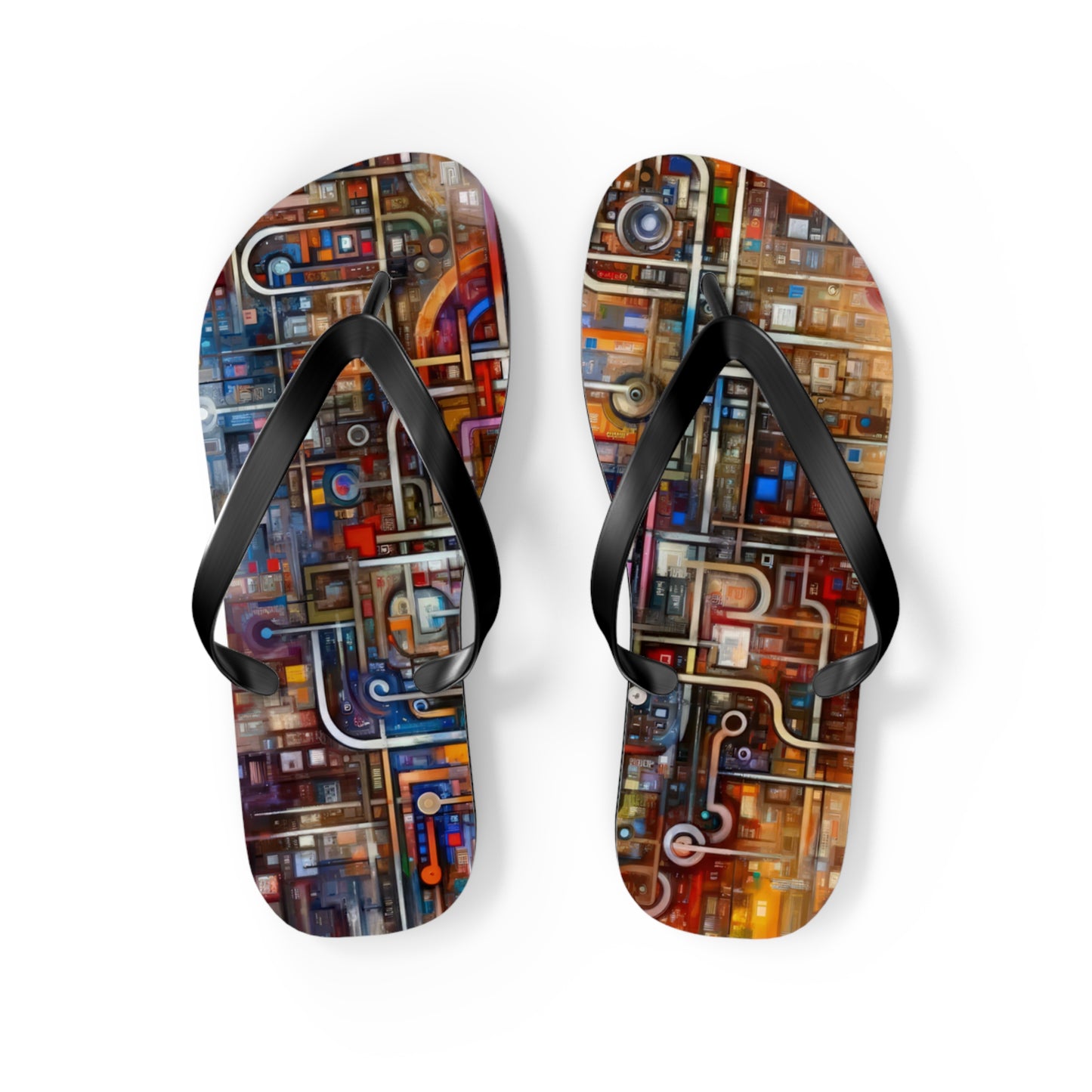 Grandest App Tapestry Flip Flops