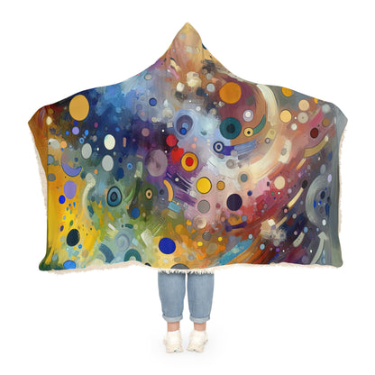 Humorous Unified Tachism Snuggle Blanket