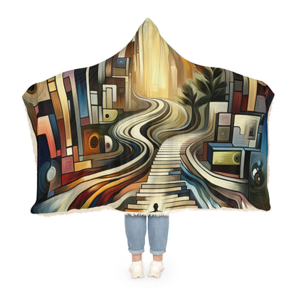 Relatable Journey Abstraction Snuggle Blanket