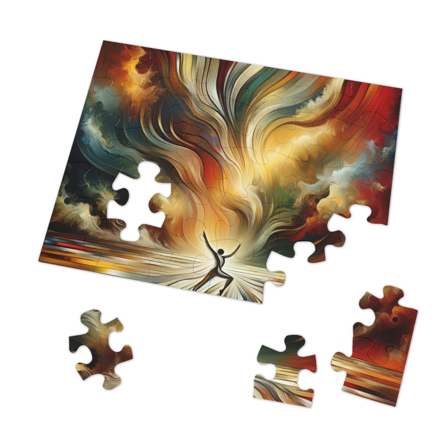 Symphonic Interconnectedness Shift Jigsaw Puzzle (30, 110, 252, 500,1000-Piece)