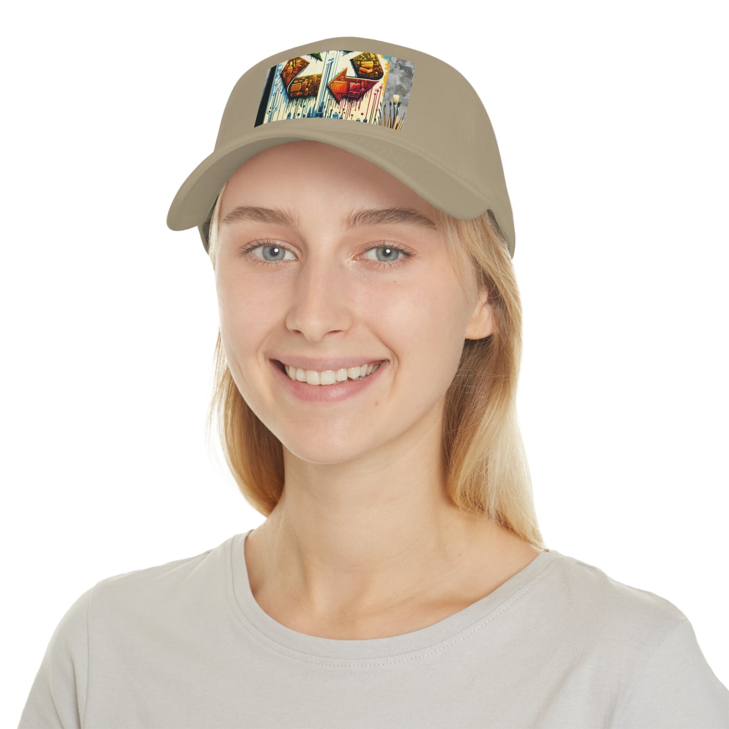 Upcycling Lifecycle Artistry Low Profile Baseball Cap