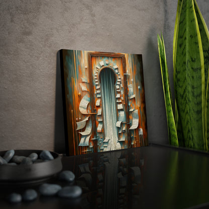 Illuminated Truths Mirror Canvas Photo Tile