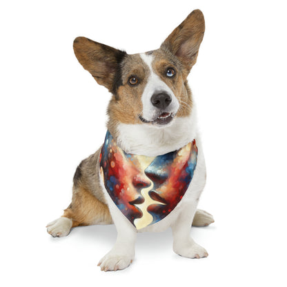 Dialogue Trust Tachism Pet Bandana Collar