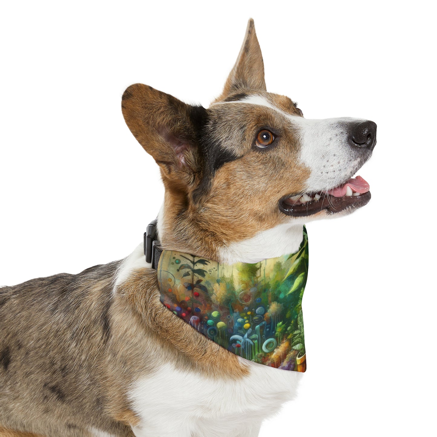 Communal Garden Microcosm Pet Bandana Collar