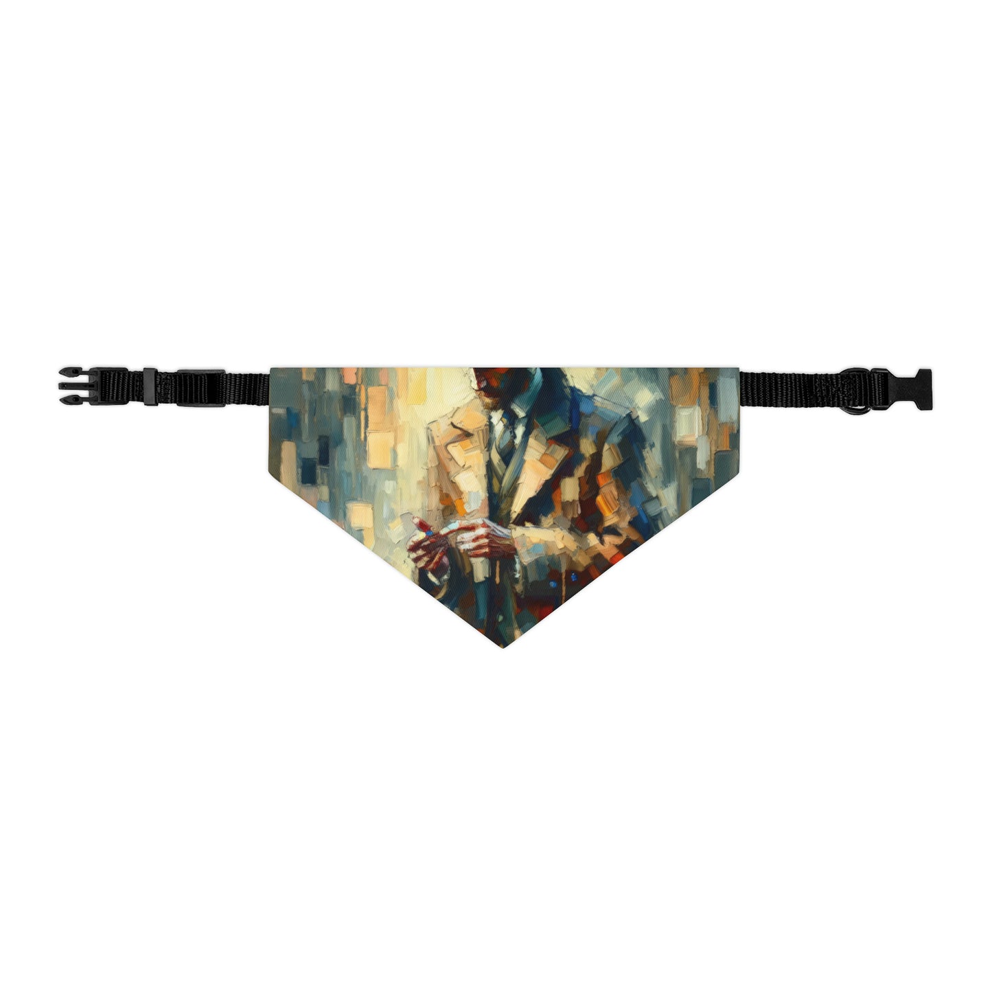 Urban Tachism Encounter Pet Bandana Collar