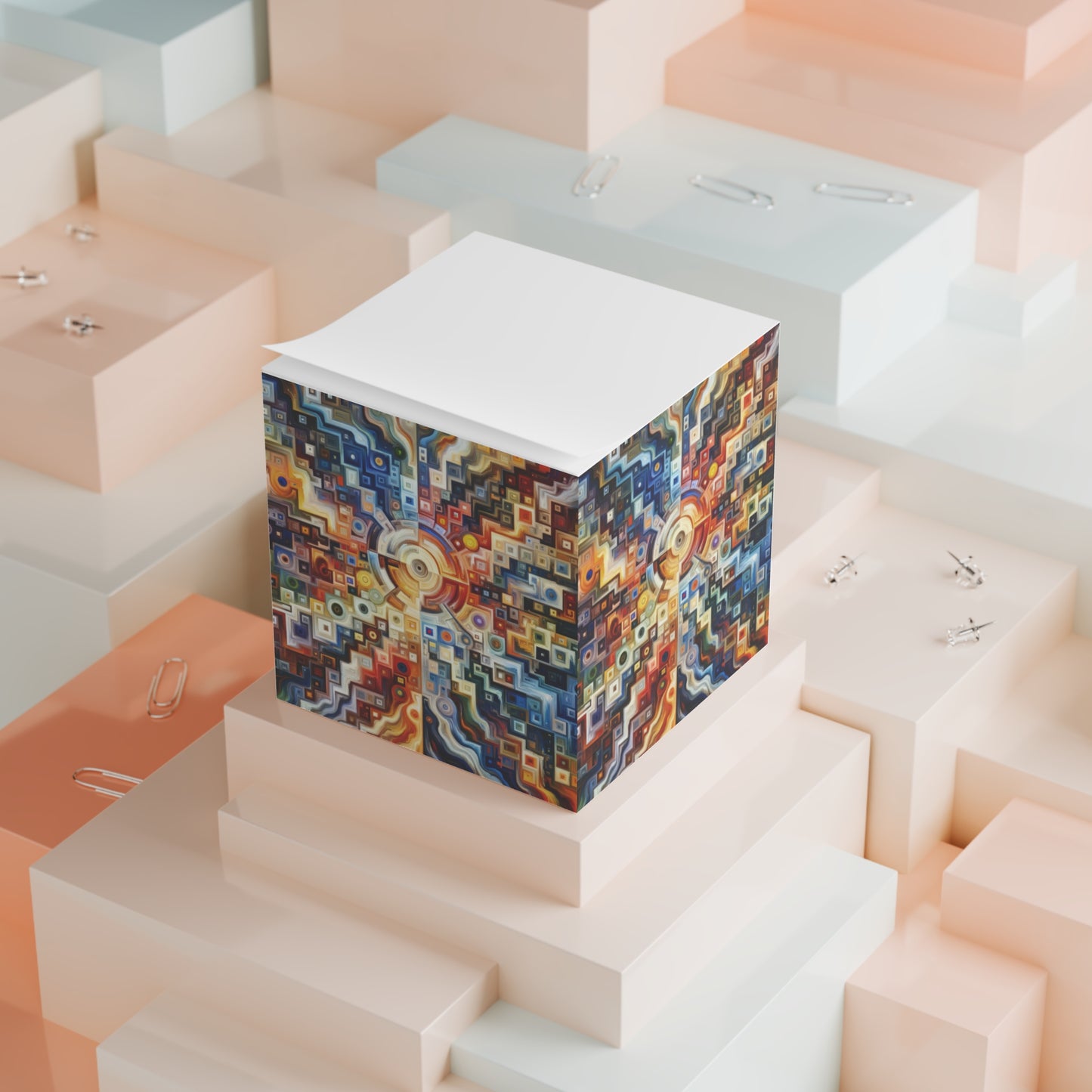 Essence Kaleidoscope Tapestry Note Cube