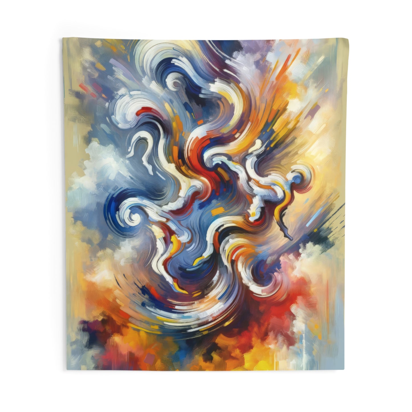 Dancing Disruption Tachism Indoor Wall Tapestries