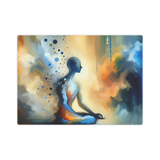 Resonance Abstract Healing Canvas Photo Tile