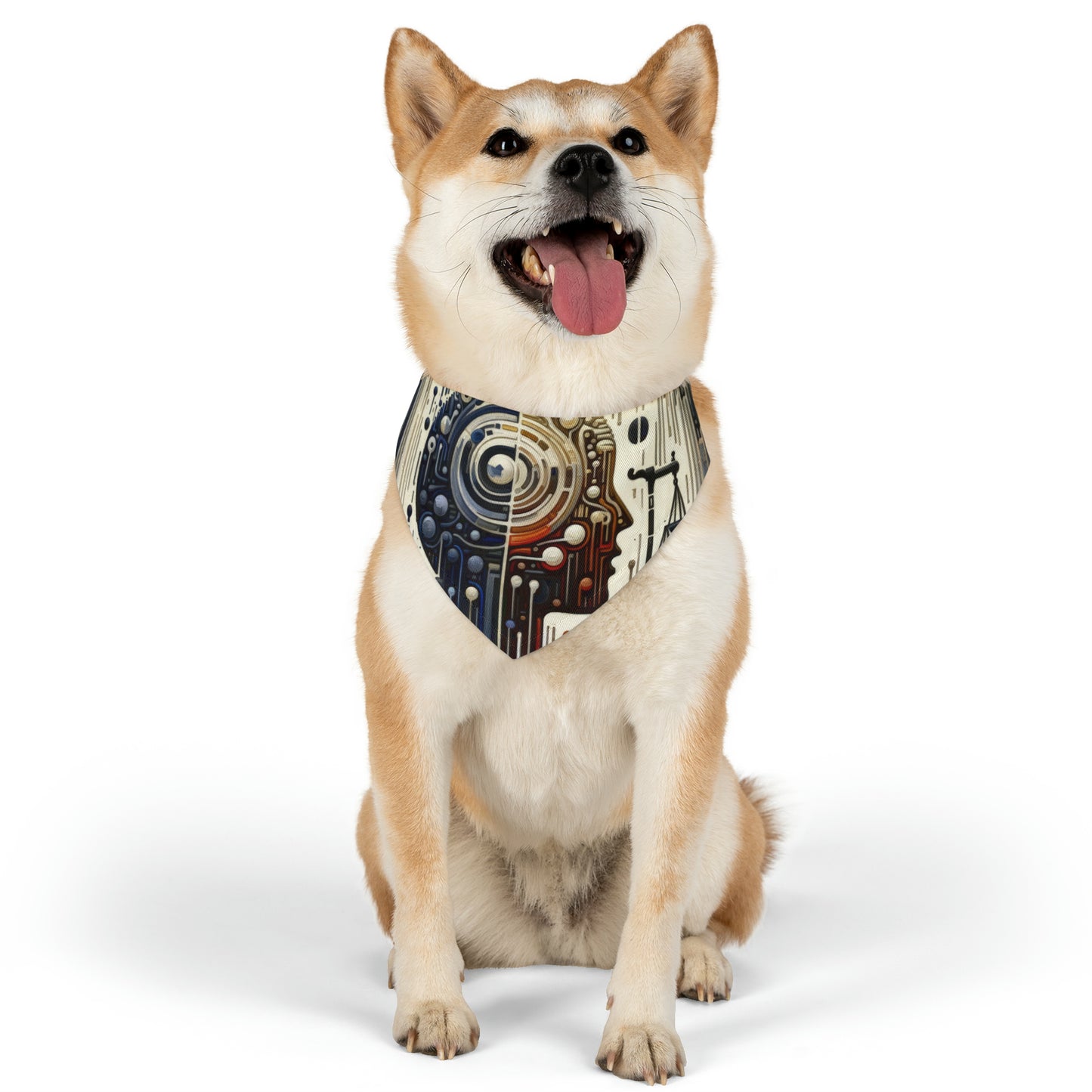 Critique Analytical Deliberation Pet Bandana Collar