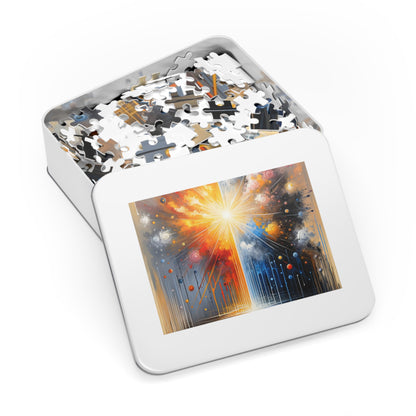 Luminous Abstract Tachism Jigsaw Puzzle (30, 110, 252, 500,1000-Piece)