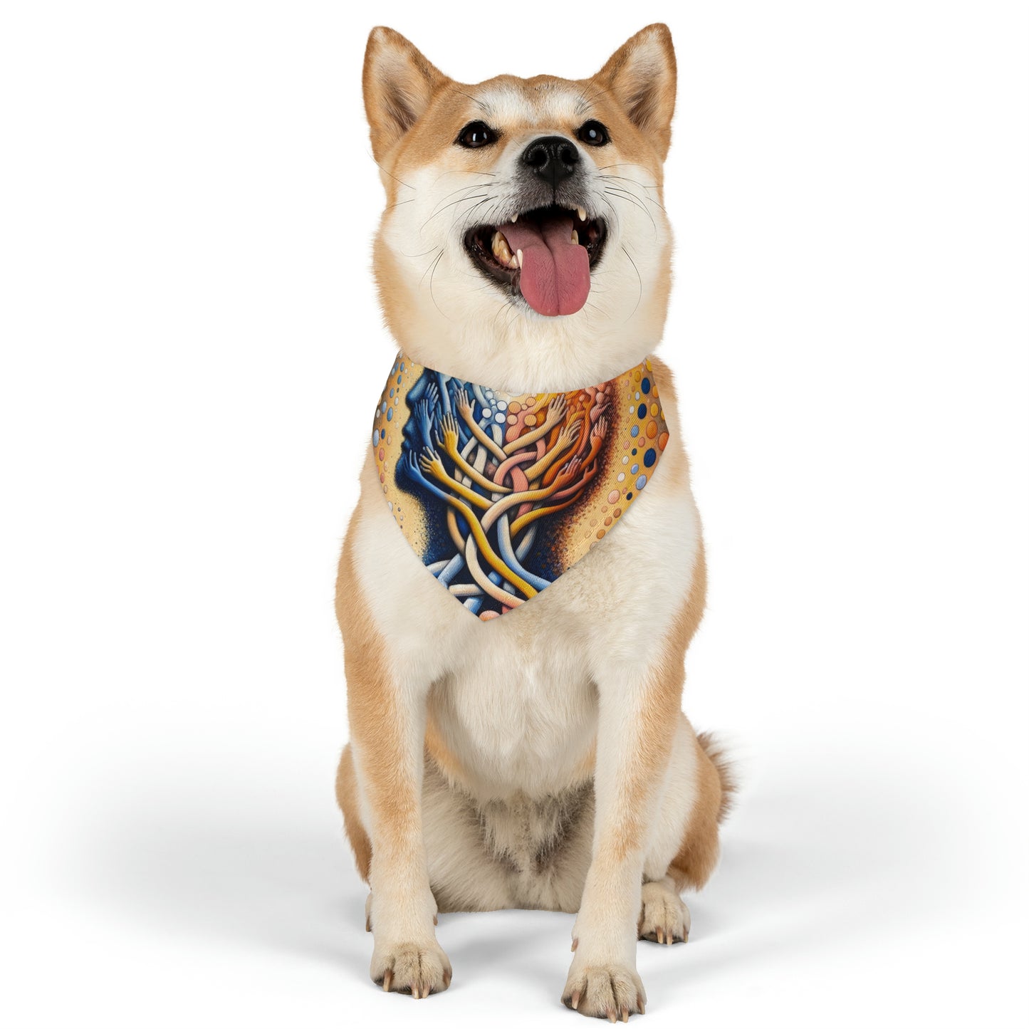 Unveiling Inner Essence Pet Bandana Collar