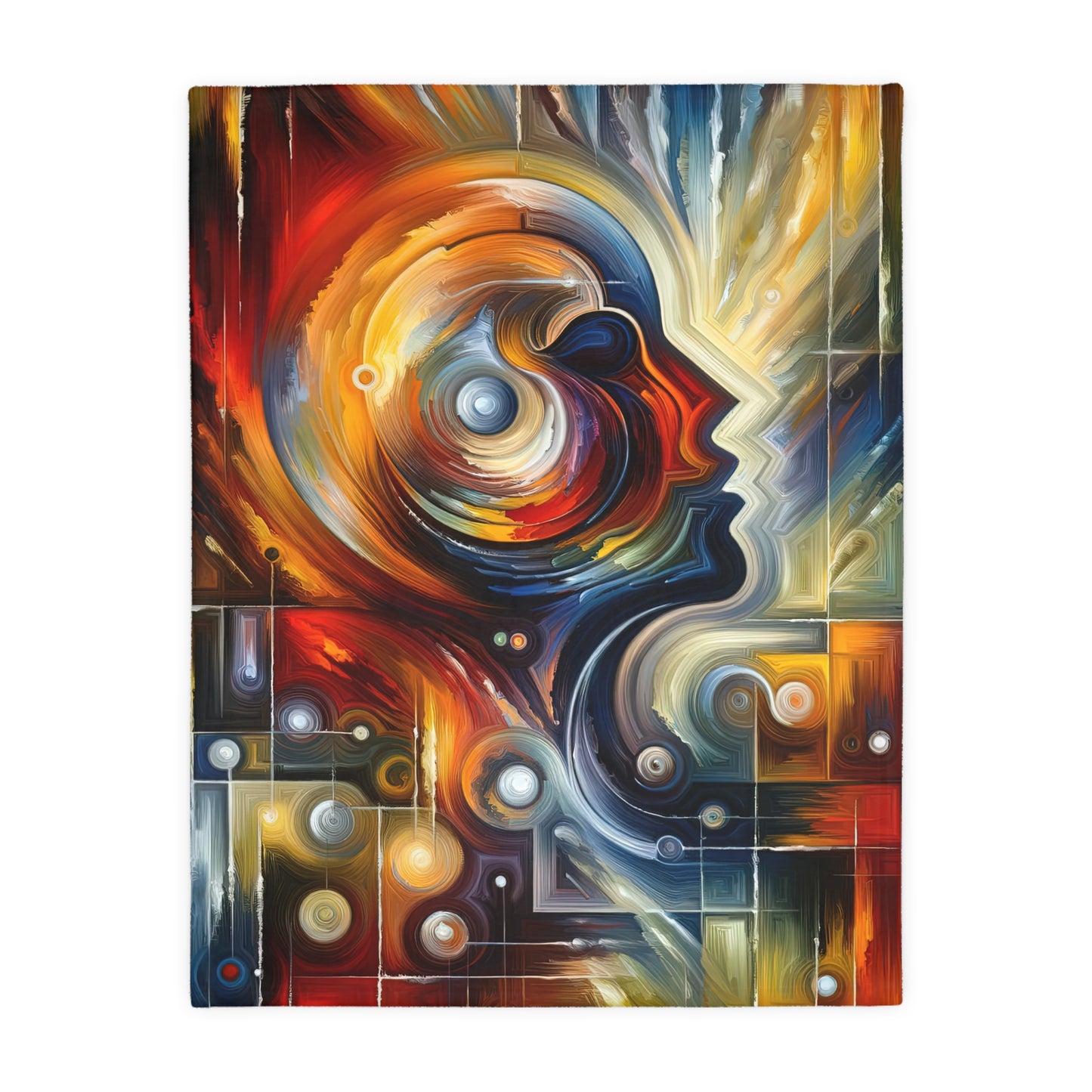Vulnerability Emotional Exchange Velveteen Microfiber Blanket (Two-sided print)