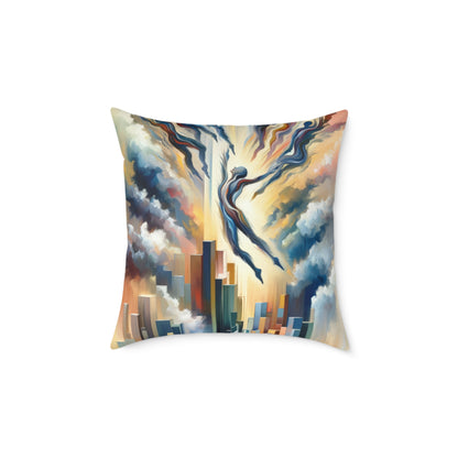 Collective Unity Leap Spun Polyester Pillow