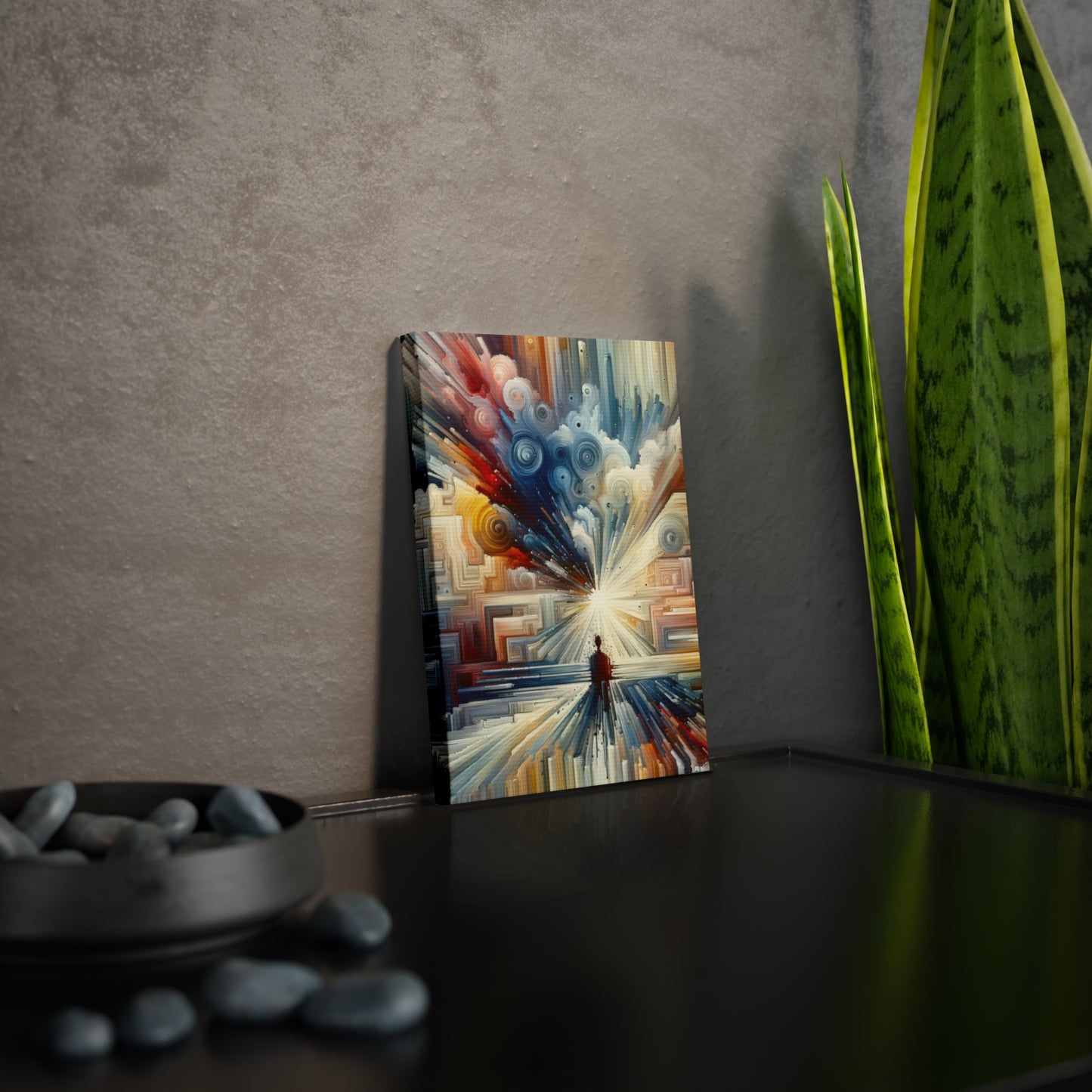 Memory Labyrinth Focus Canvas Photo Tile