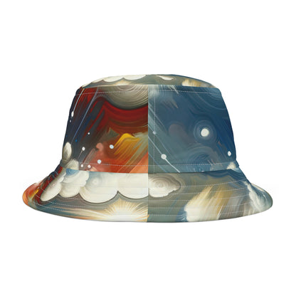 Grounding Silver Clouds Bucket Hat (AOP)