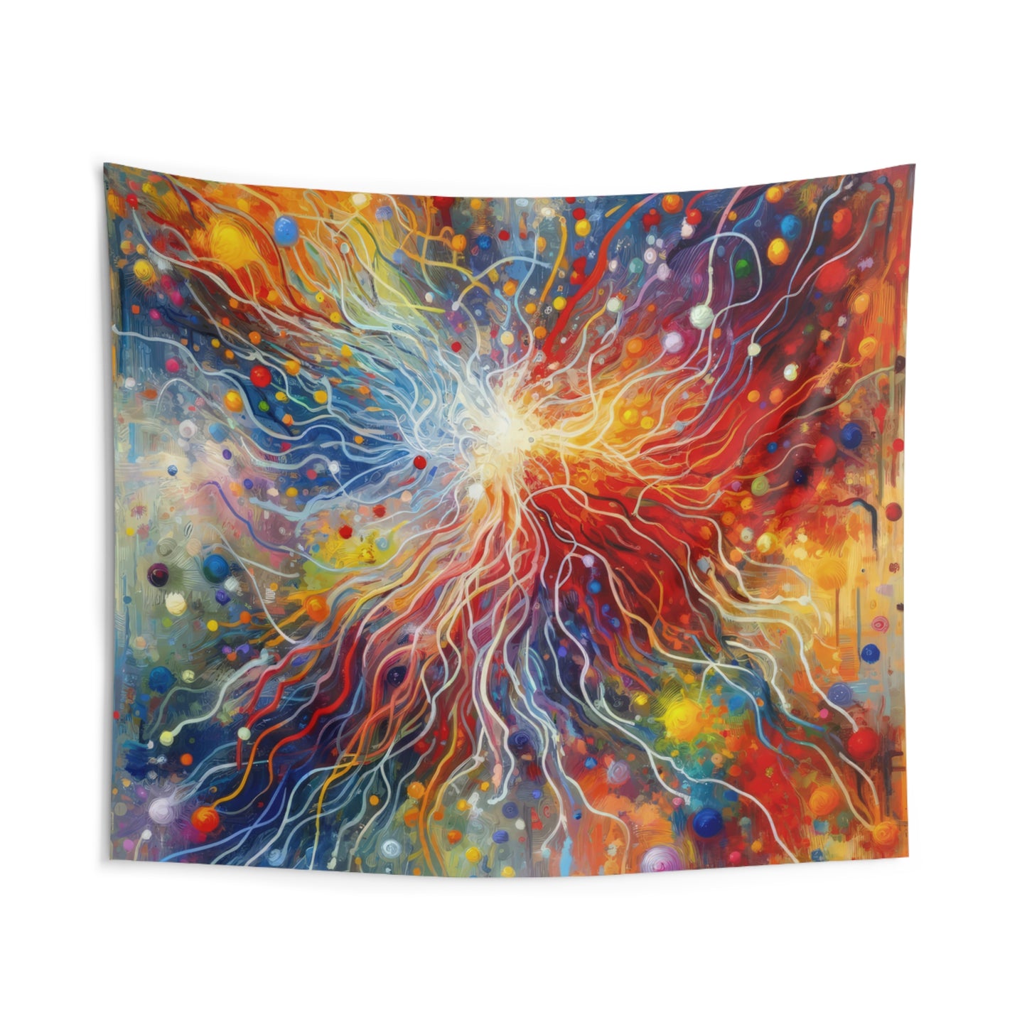 Emotive Yarn Explosion Indoor Wall Tapestries