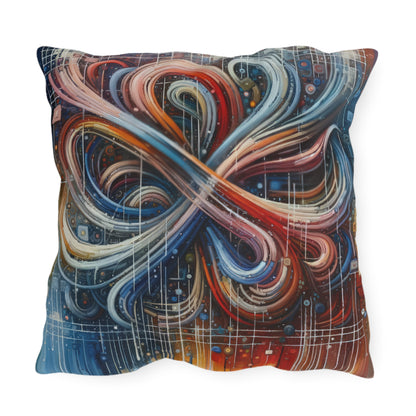 Humanity Tapestry Unification Outdoor Pillows