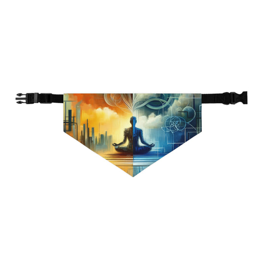 Digital Spiritual Journey Pet Bandana Collar
