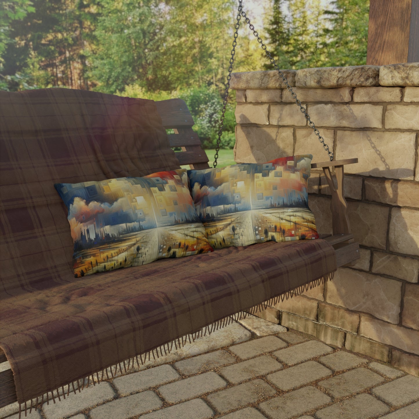 Earnest Gathering Rainwater Outdoor Pillows