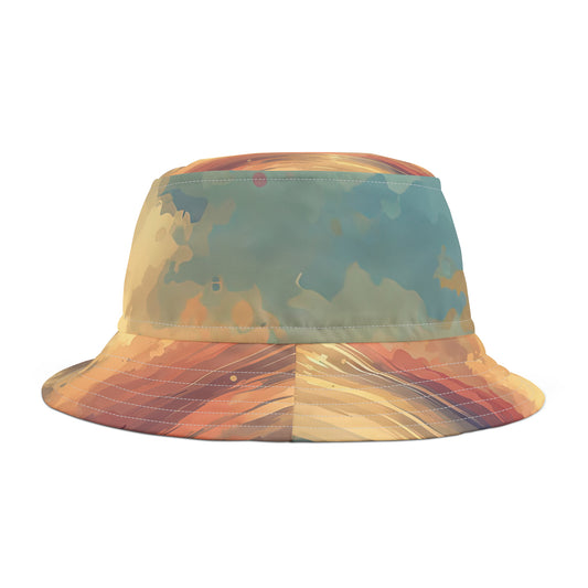 Dusky Sky Glow Bucket Hat (AOP)