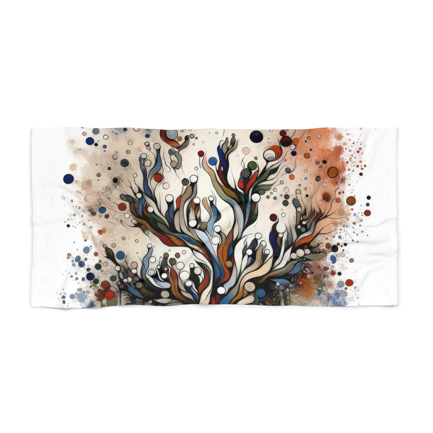 Intentional Unity Splashes Beach Towel