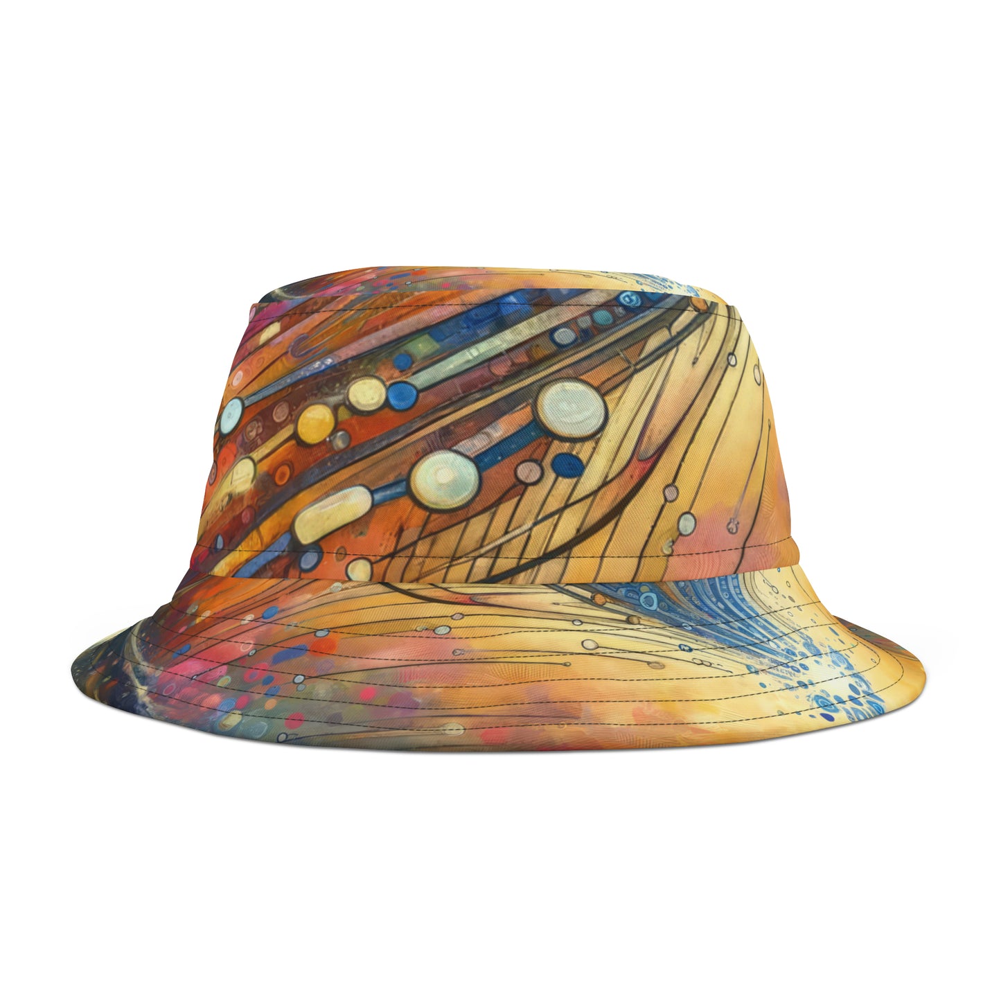 Digital Tapestry Weaving Bucket Hat (AOP)