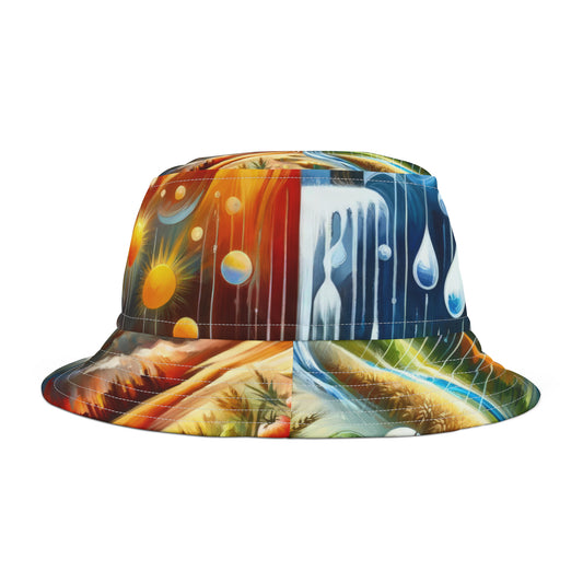 Sunshine Harvest Journey Bucket Hat (AOP)