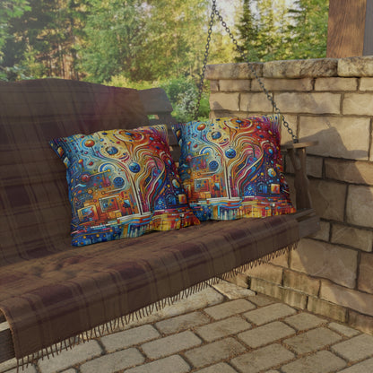 Supportive Divided Empathy Outdoor Pillows