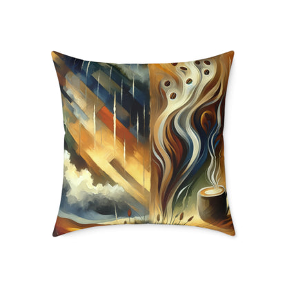 Aromatic Earth Encounter Spun Polyester Pillow