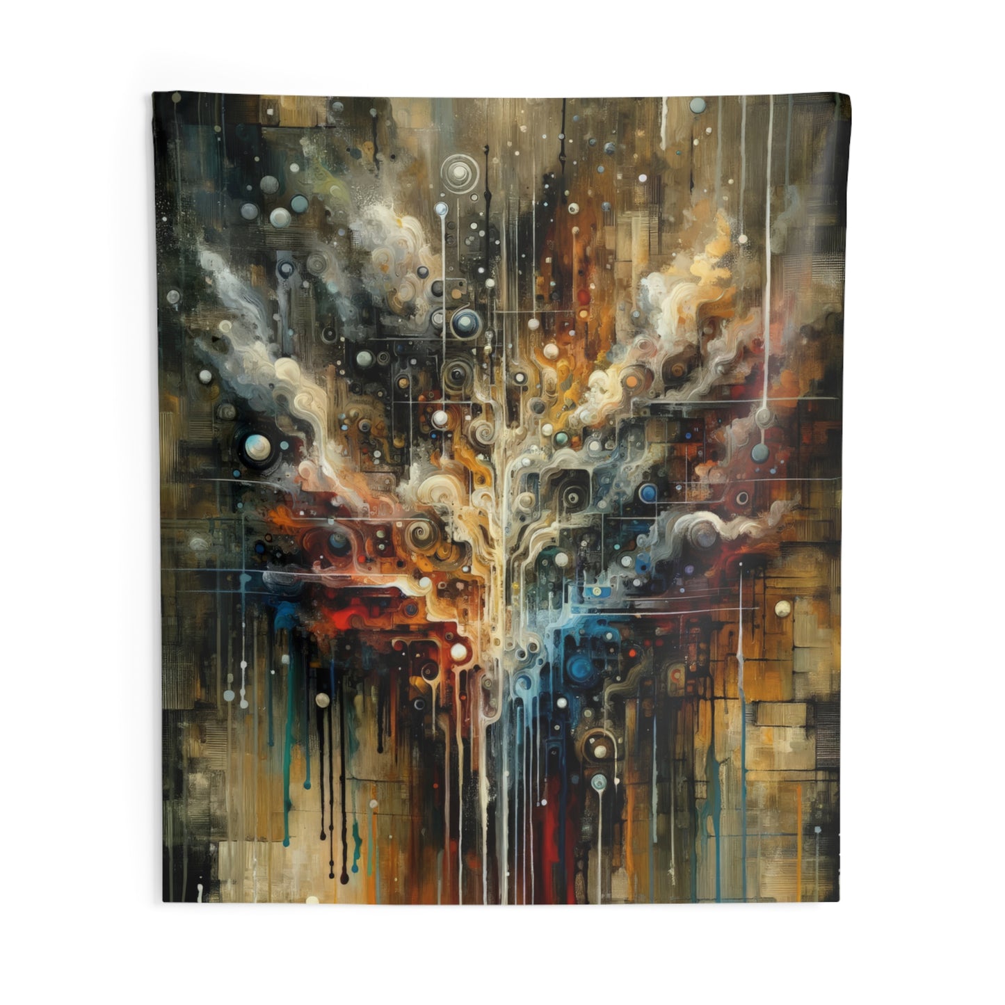 Integral Stewardship Abstract Indoor Wall Tapestries