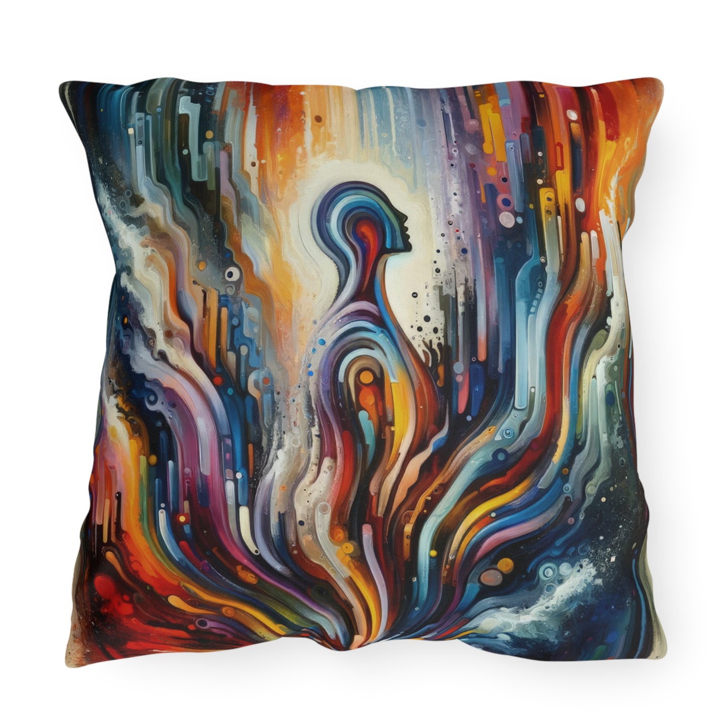 Threshold Collective Consciousness Outdoor Pillows