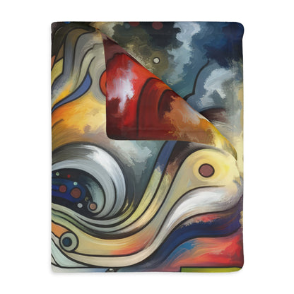 Tapestry Truths Diversity Velveteen Microfiber Blanket (Two-sided print)