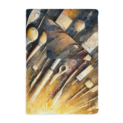 Idea Sculptor Genesis Velveteen Microfiber Blanket (Two-sided print)