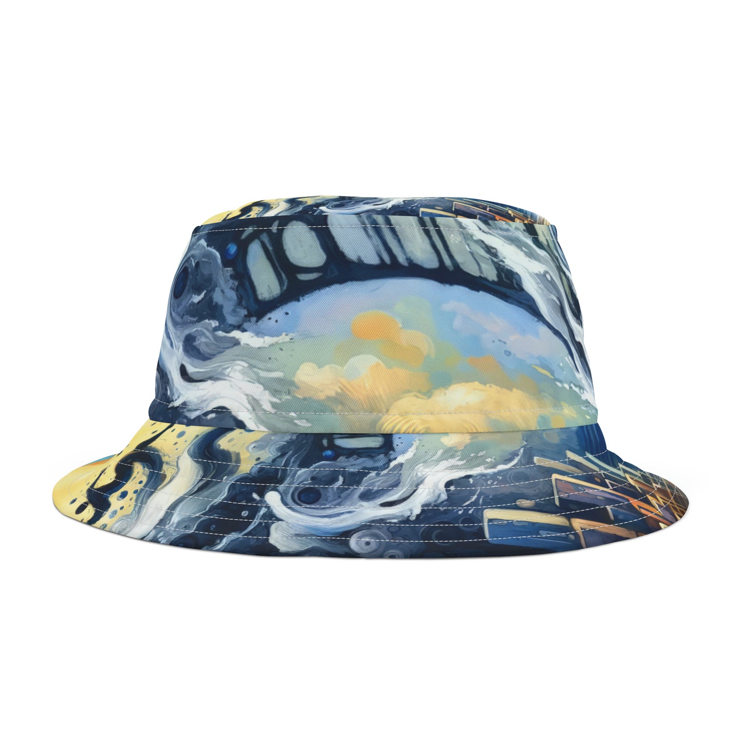 Faithful Diving Bridges Bucket Hat (AOP)