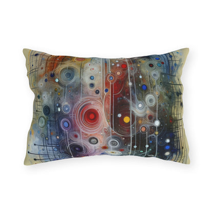 Awakenings Interconnectedness Tachism Outdoor Pillows