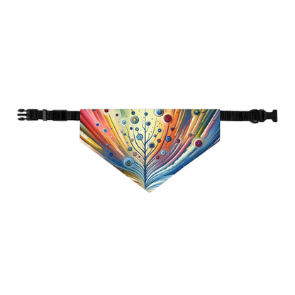 Sustainable Ripple Abstract Pet Bandana Collar