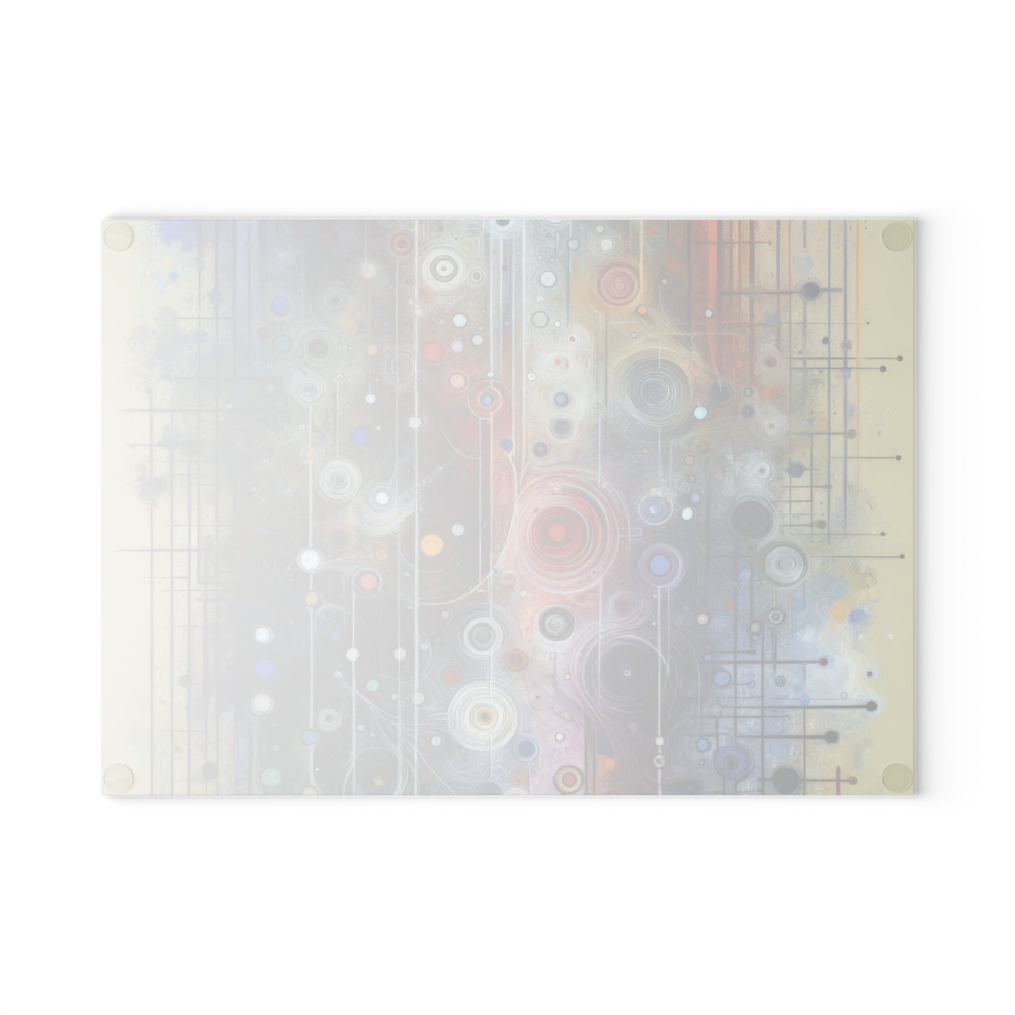 Awakenings Interconnectedness Tachism Glass Cutting Board