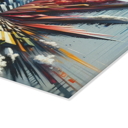 Rapid Perspective Shift Glass Cutting Board