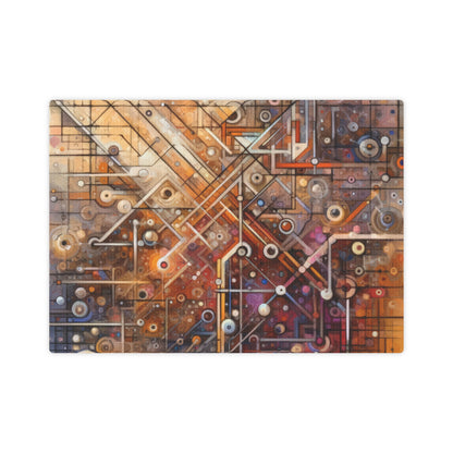 Abstract Structural Complexity Canvas Photo Tile
