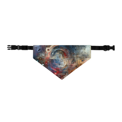 Awareness Algorithm Tachism Pet Bandana Collar