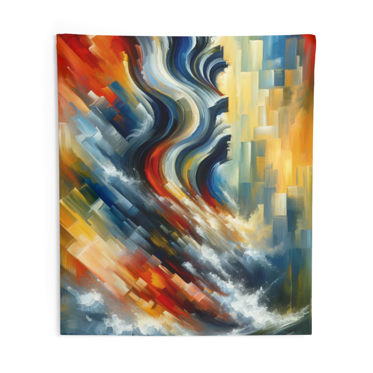 Persistence Force Abstract Indoor Wall Tapestries