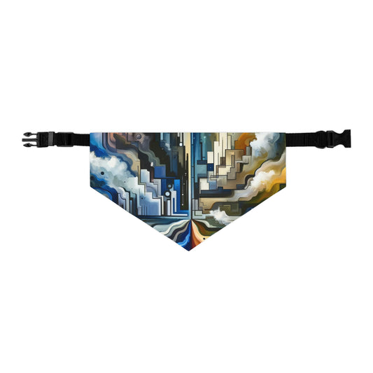 Digital Divide Navigation Pet Bandana Collar